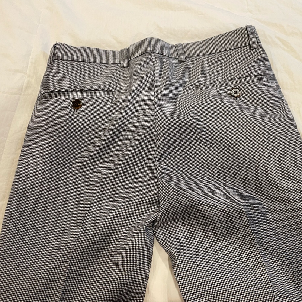 Isaac Mizrahi Boys Houndstooth Dress Pants, Size 12 - Picture 4 of 5
